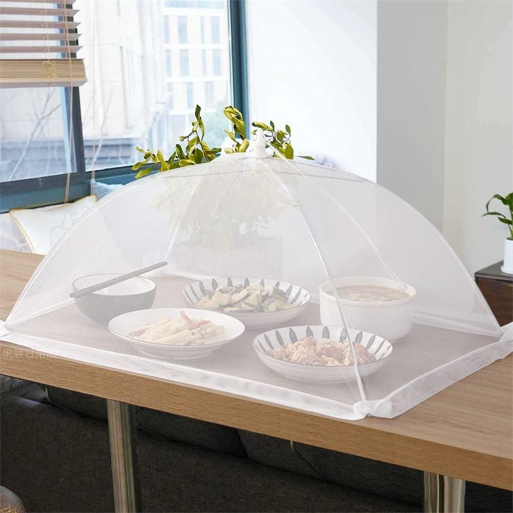 Food Storage Long Term - Langlebige, faltbare Lebensmittelabdeckungen, atmungsaktiv, staubdicht, Esstisch,