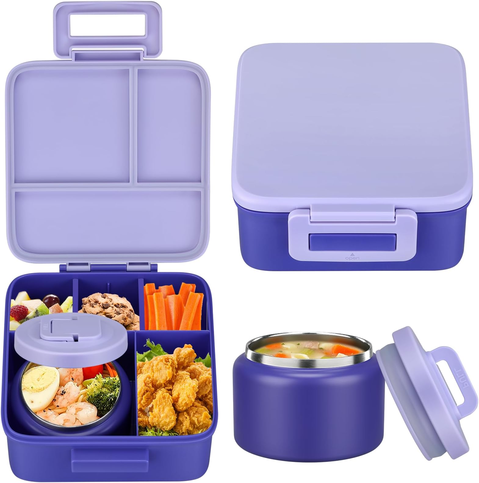 Food Storage Kits - 1 Set Bento-Lunchbox für Kinder mit