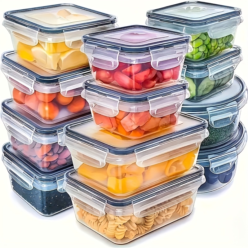 Food Storage Kits - 8-teiliges Set mit 4 Behältern und