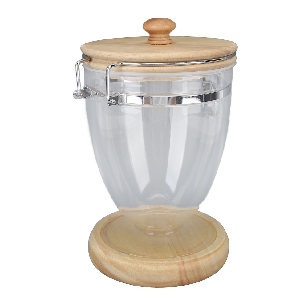 Food Storage Building - Luftdichter Deckel Lebensmittel-Aufbewahrungsglas Transparentes Design Klare