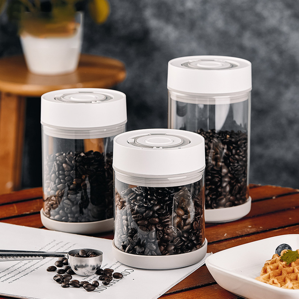 Food Storage Vacuum - Feuchtigkeitsbeständiges Glasglas für Kaffeebohnen in der