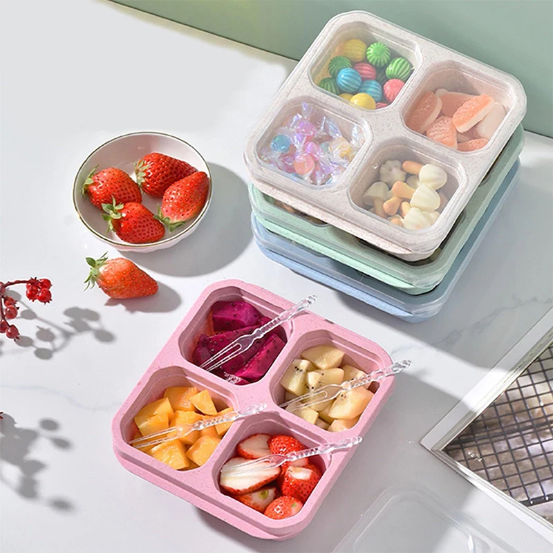 Food Storage Refrigerator - 4 Gitter Lebensmittel Aufbewahrung sbox tragbares