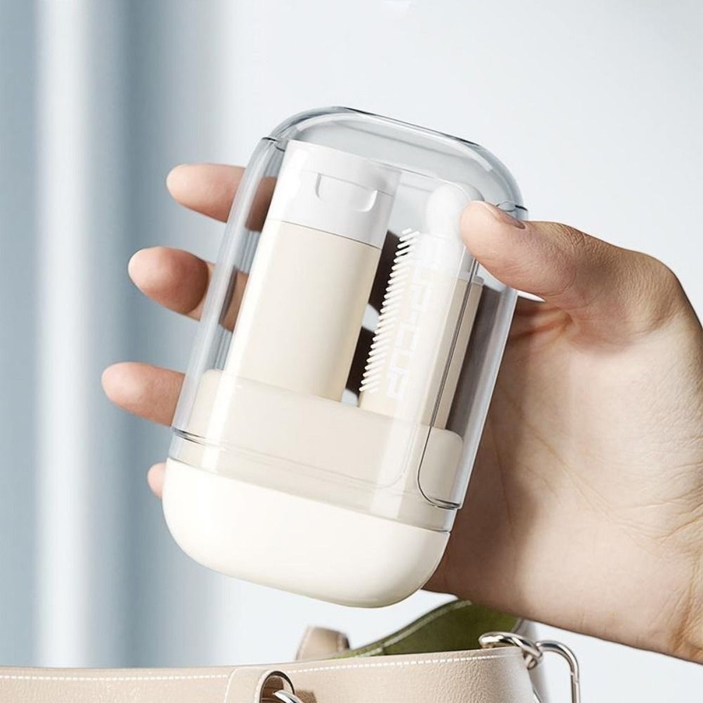 Food Storage Kits - Tragbares 3-in-1 Reise-Zahnbürstenset Faltbarer Reise-Zahnbürstenbecher Platzsparende