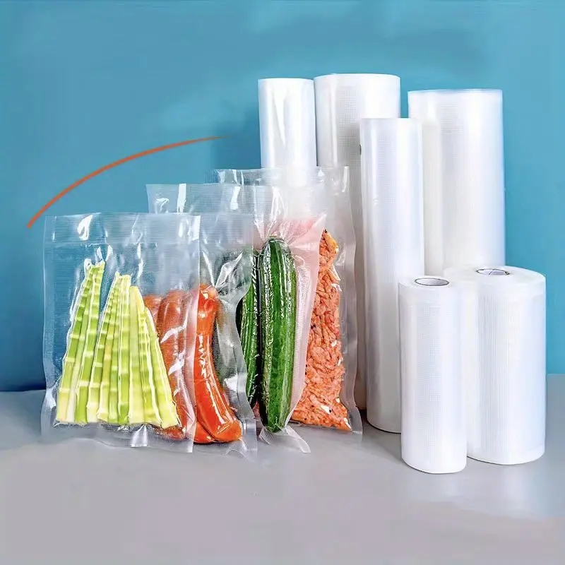 Food Storage Vacuum - 500 cm/Rollen Lebensmittel-Vakuumbeutel für Sous-Vide-Aufbewahrung, Verpackungsbeutel