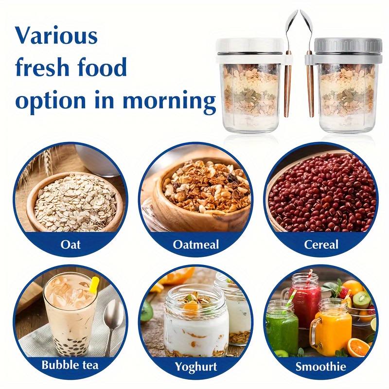 1 Stück/2 Stück Haferflockenbe – Food Storage Glass Bewertung und Preis