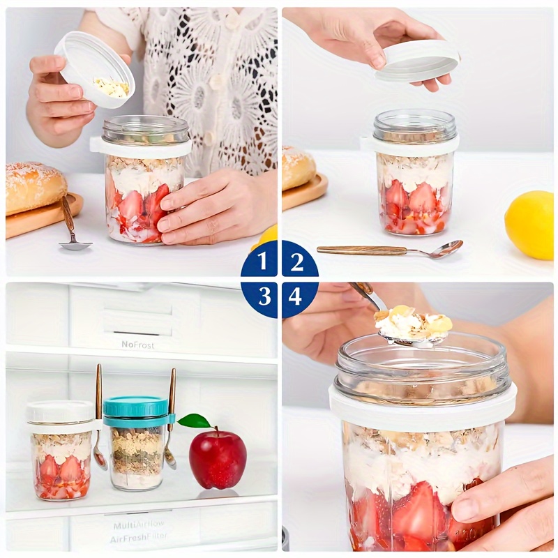 1 Stück/2 Stück Haferflockenbe – Food Storage Glass Bewertung und Preis