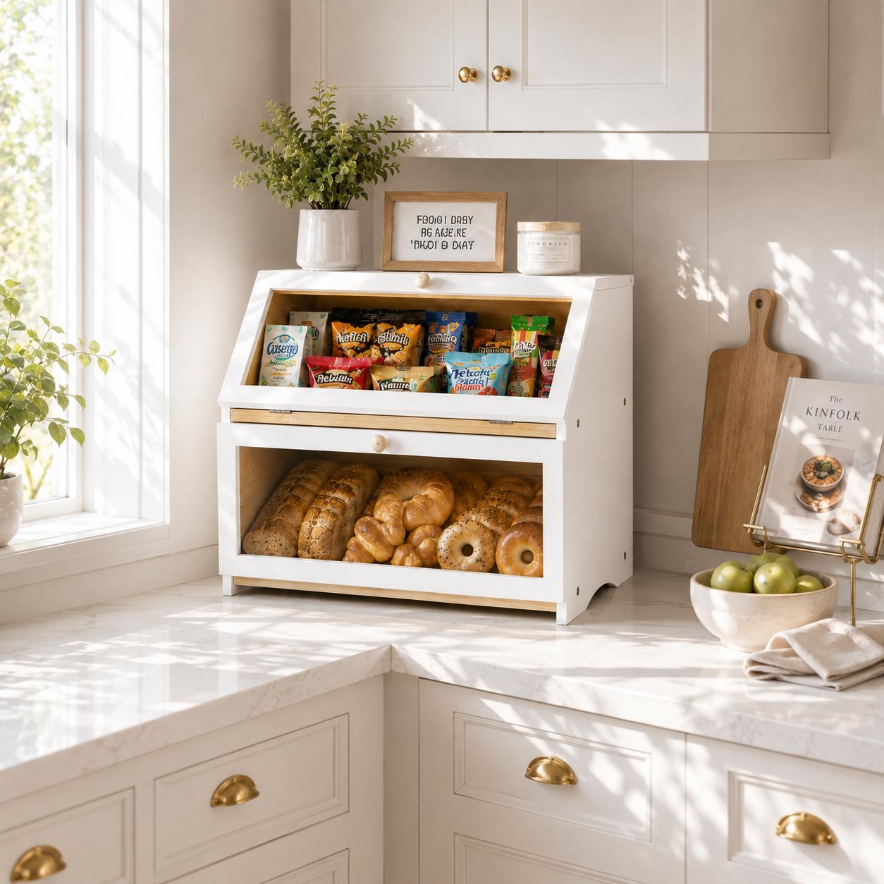 HOMEKOKO Doppelschichtige Brot – Food Storage Freezer Bewertung und Preis