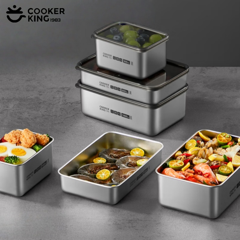 COOKER KING Edelstahl Obst-Auf – Stainless Lunch Box Bewertung und Preis