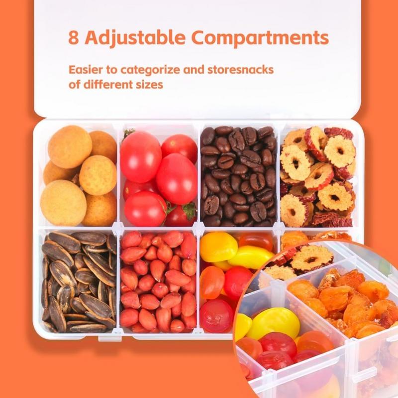8-Fach Snackbox-Behälter aus K – Food Storage With Compartments Bewertung und Preis