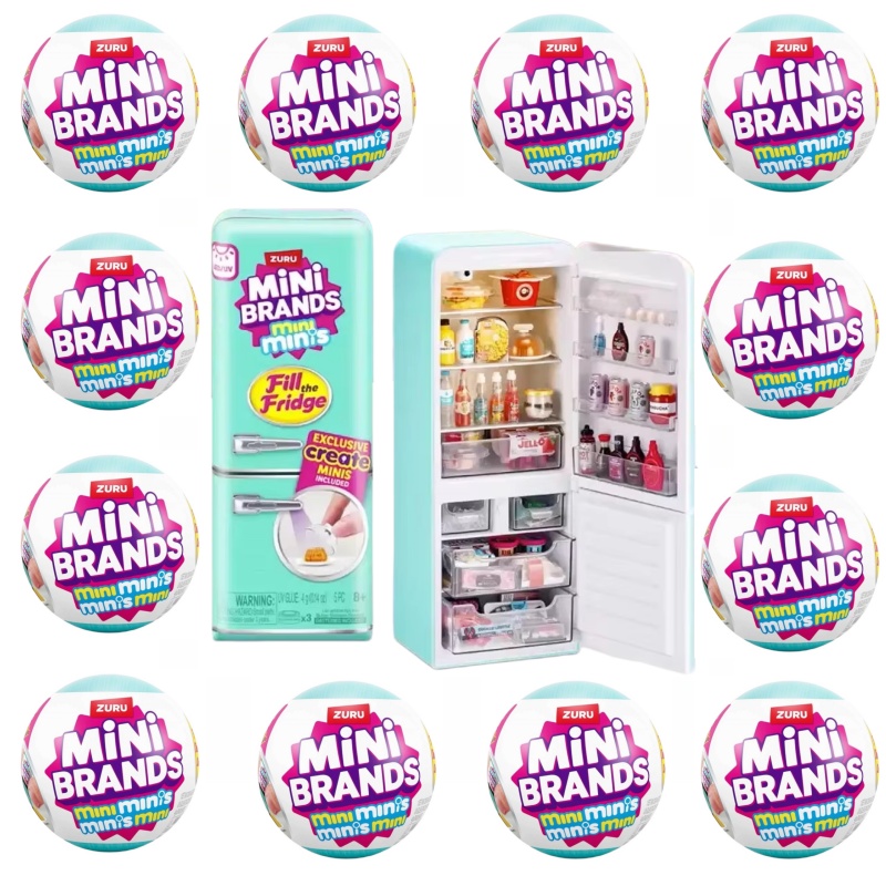 Neue ZURU Mini Brands Kühlschr – Food Storage Kits Bewertung und Preis