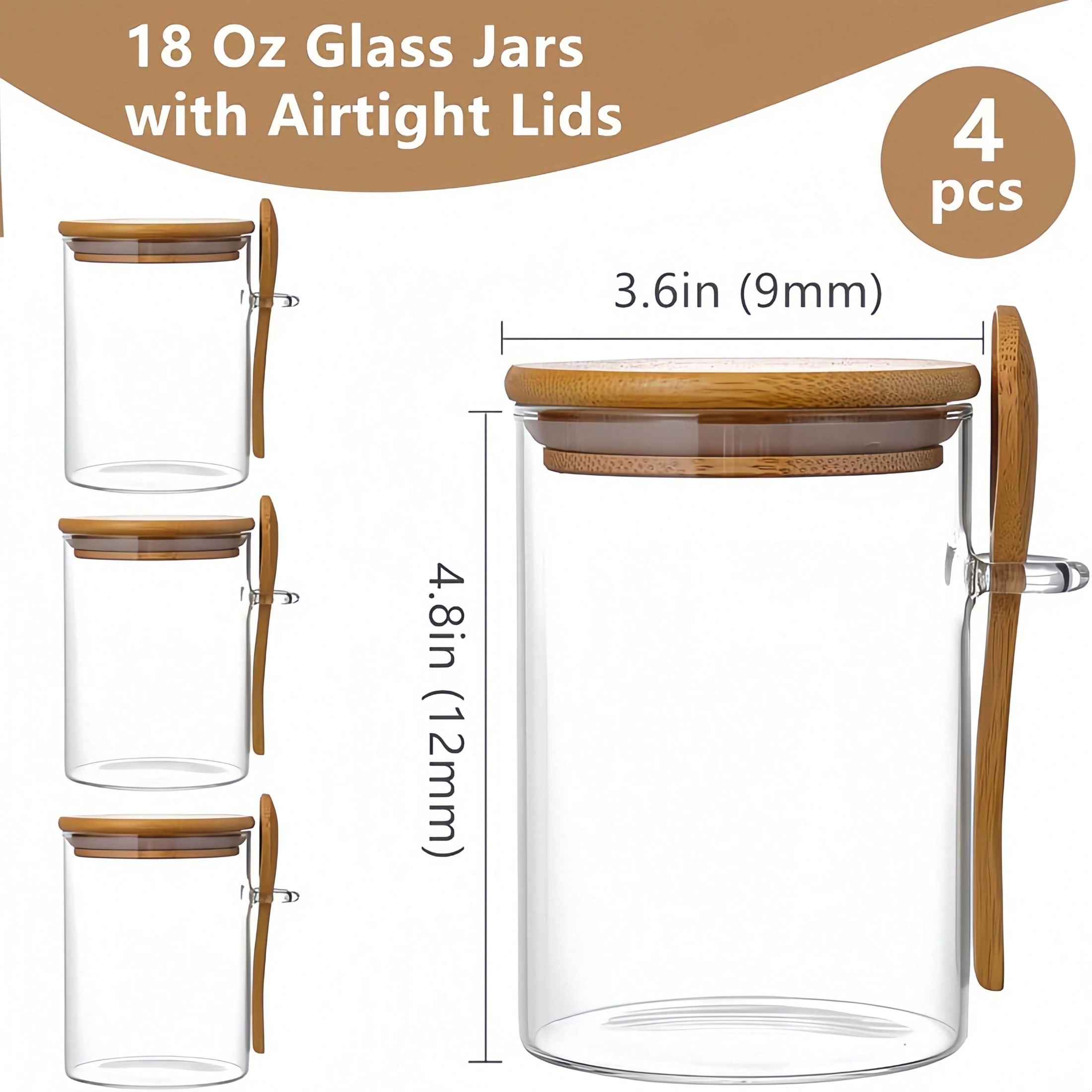 4-teiliges Aufbewahrungsset (b – Food Storage Glass Set Bewertung und Preis