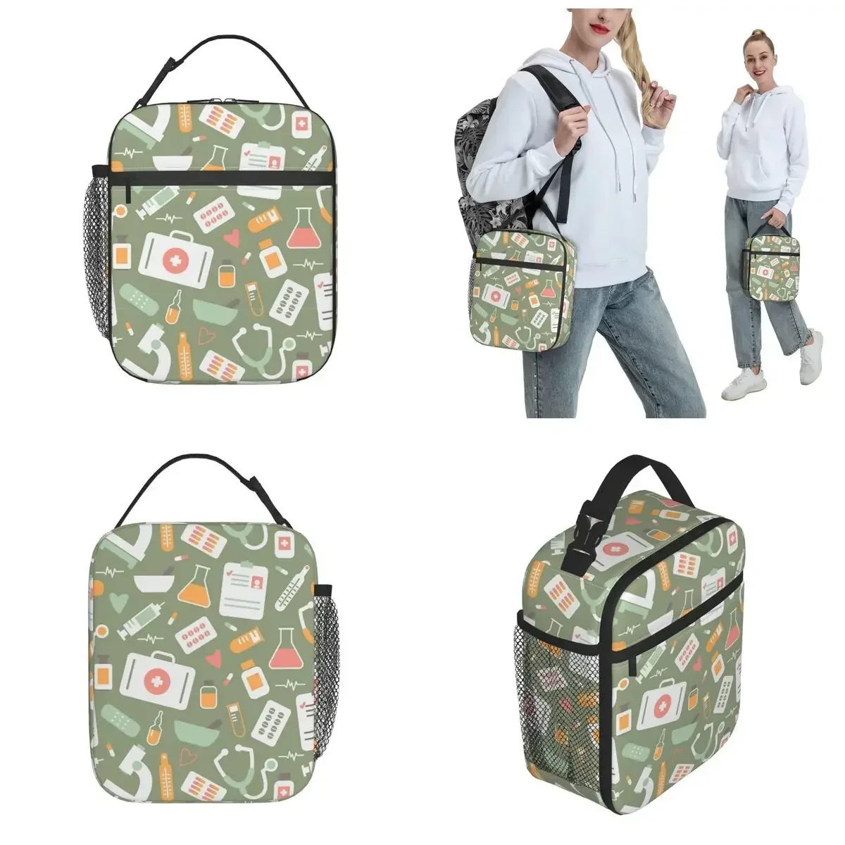 Krankenschwester-Muster Isolie – Food Storage With Compartments Bewertung und Preis