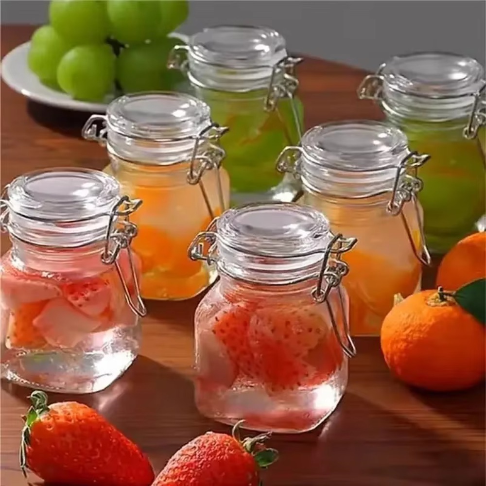 50/100ml Glas-Vorratsglas mit  – Food Storage Glass Set Bewertung und Preis