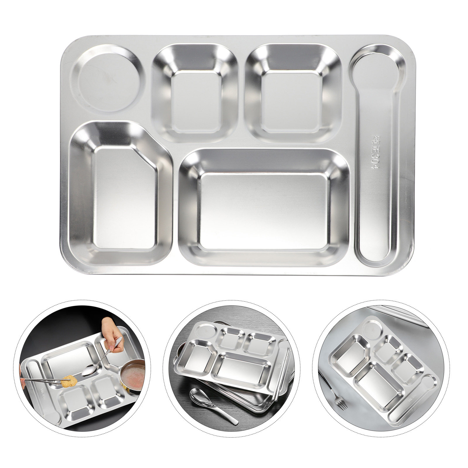 1 Stück Edelstahl-Lunchbox mit – Stainless Lunch Box Bewertung und Preis