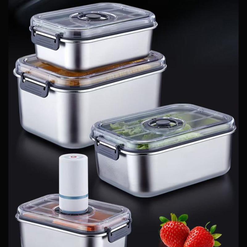 Edelstahl-Vakuum-Lebensmittelb – Food Storage Vacuum Containers Bewertung und Preis