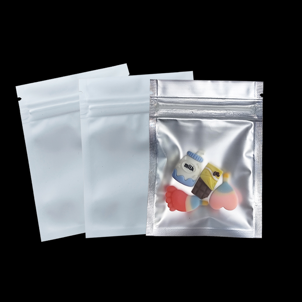 100 teile/los Matte Klar Zip-L – Food Storage Aluminum Bewertung und Preis