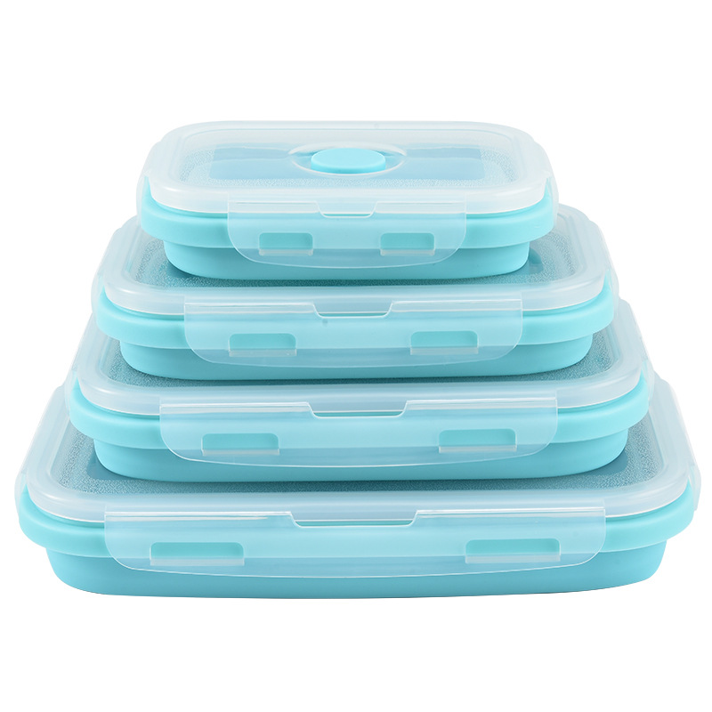 Zusammenklappbarer Silikon-Leb – Food Storage Freezer Bewertung und Preis