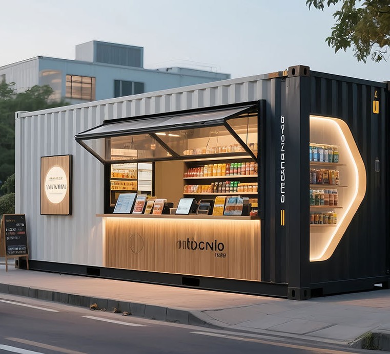 Vorgefertigter Container-Kaffe – Food Storage Warehouse Bewertung und Preis