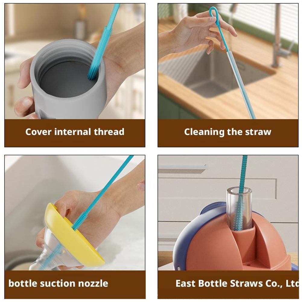 2 Stück 25cm Silikon-Strohhalm – Food Storage Long Term Bewertung und Preis