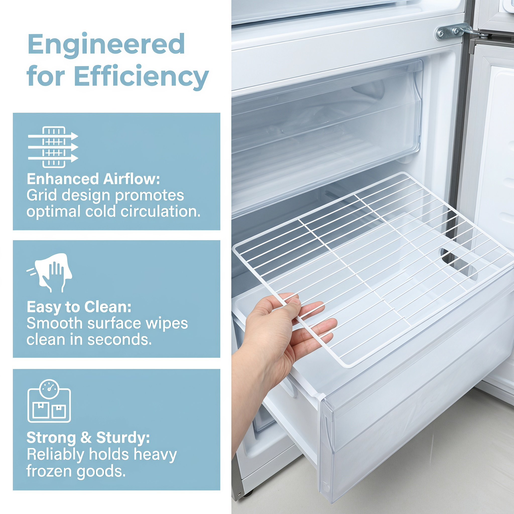 Draht-Metall-Kühlschrank-Teile – Food Storage Freezer Bewertung und Preis