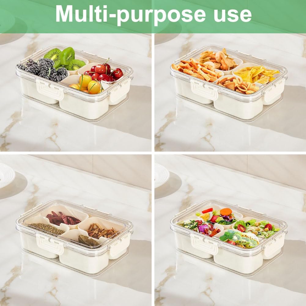 Tragbare Lebensmittel-Aufbewah – Food Storage With Compartments Bewertung und Preis