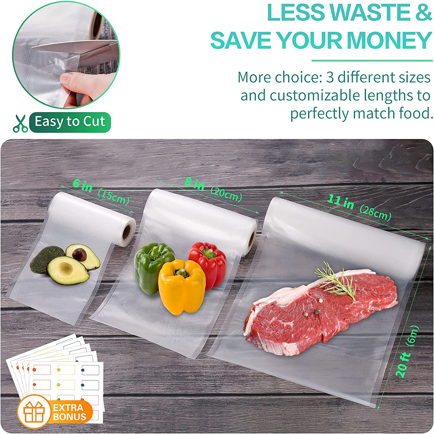 Küchenbeutel für Vakuumiergerä – Food Storage Vacuum Bewertung und Preis