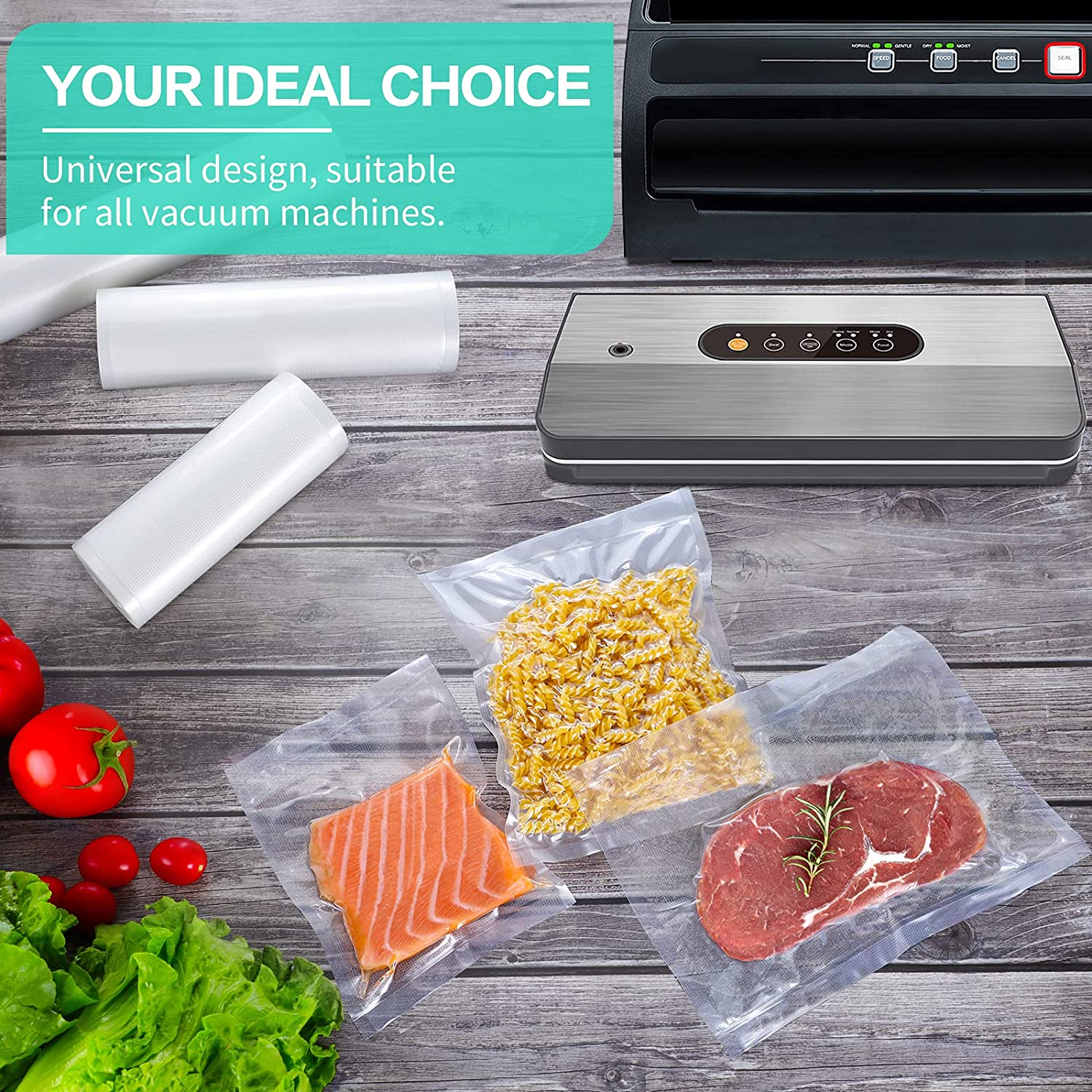 Küchenbeutel für Vakuumiergerä – Food Storage Vacuum Bewertung und Preis