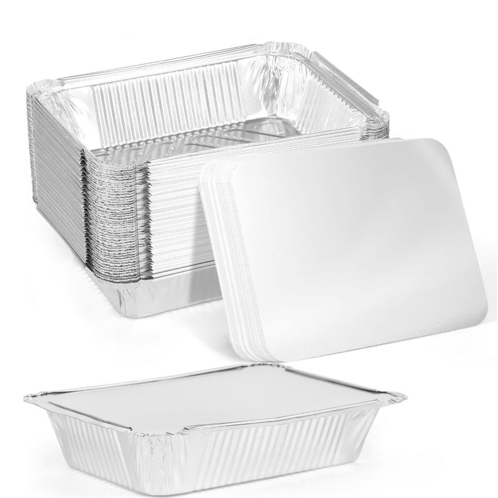 10PCS Neue Mit Deckel Aluminiu – Food Storage Aluminum Bewertung und Preis