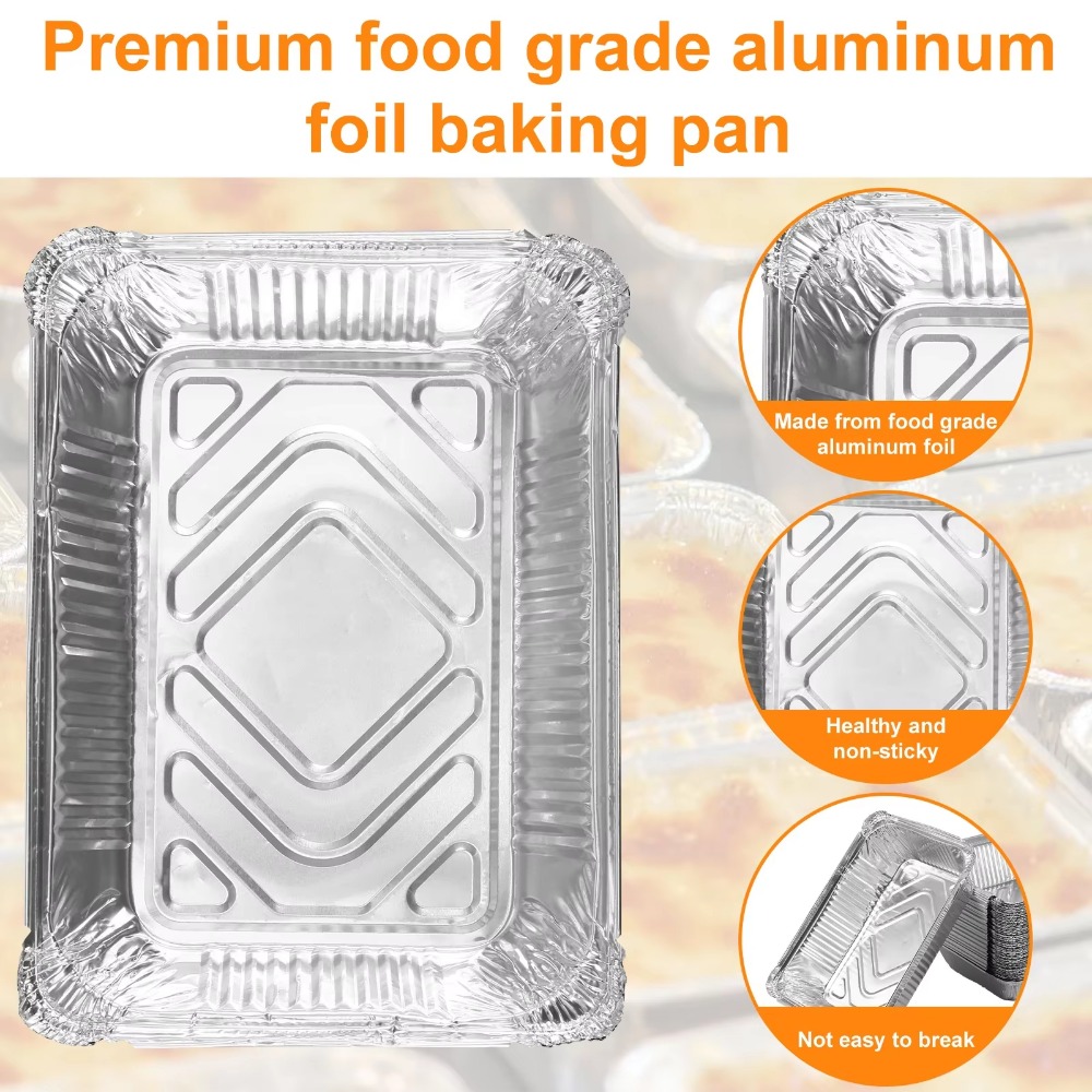 10PCS Neue Mit Deckel Aluminiu – Food Storage Aluminum Bewertung und Preis
