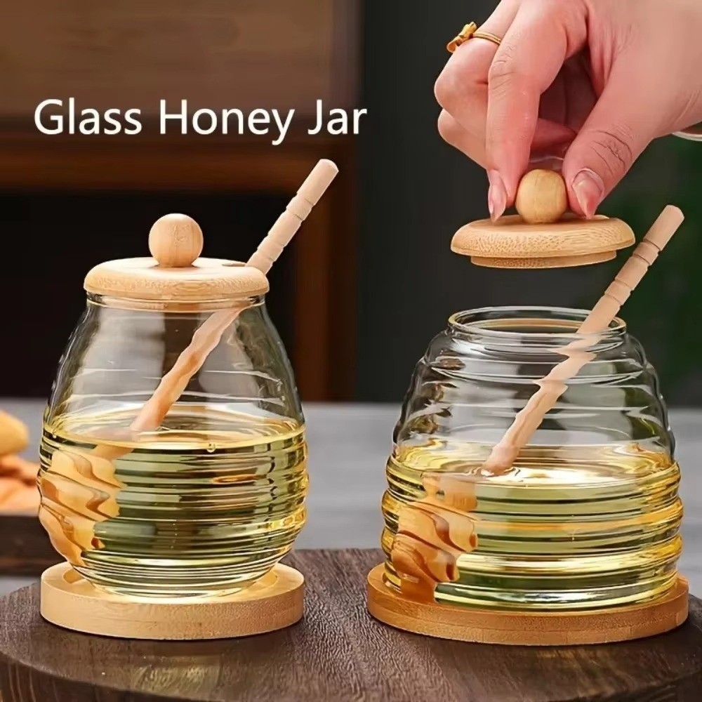 Transparenter Wabentank aus Gl – Food Storage Glass Set Bewertung und Preis
