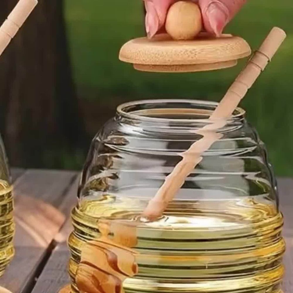 Transparenter Wabentank aus Gl – Food Storage Glass Set Bewertung und Preis