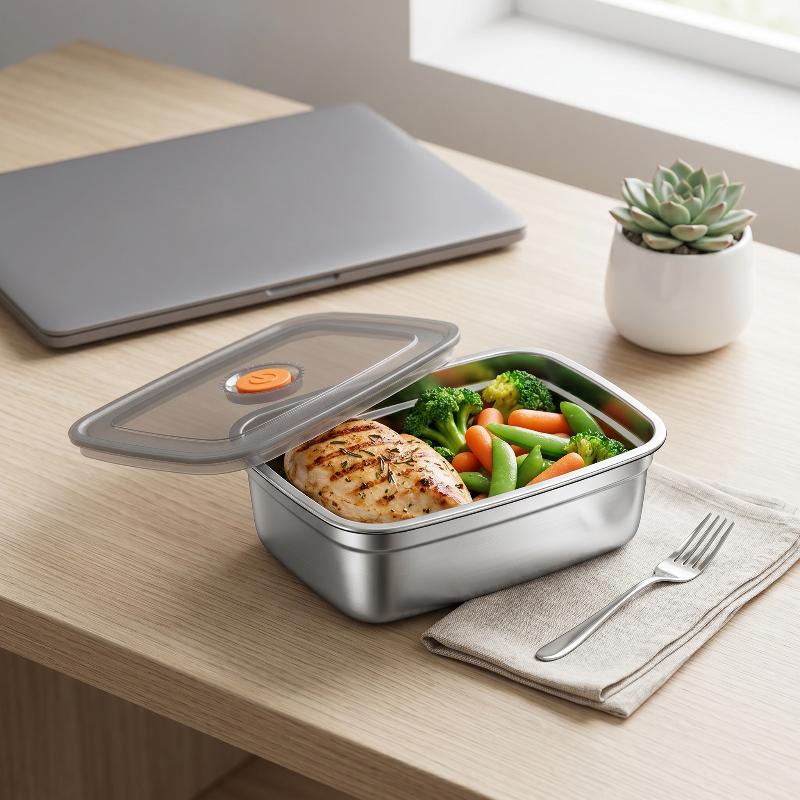 Edelstahl Camping-Lunchbox, Ve – Stainless Lunch Box Bewertung und Preis