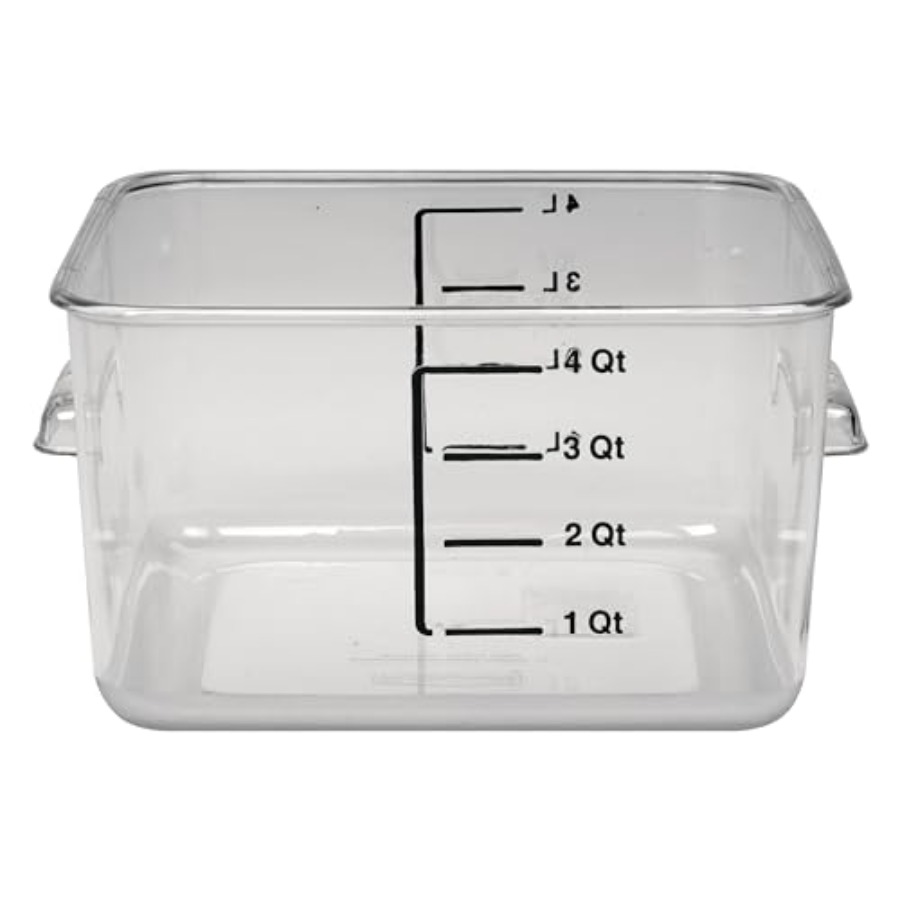 Platzsparender Quadratischer L – Food Storage Quart Containers Bewertung und Preis