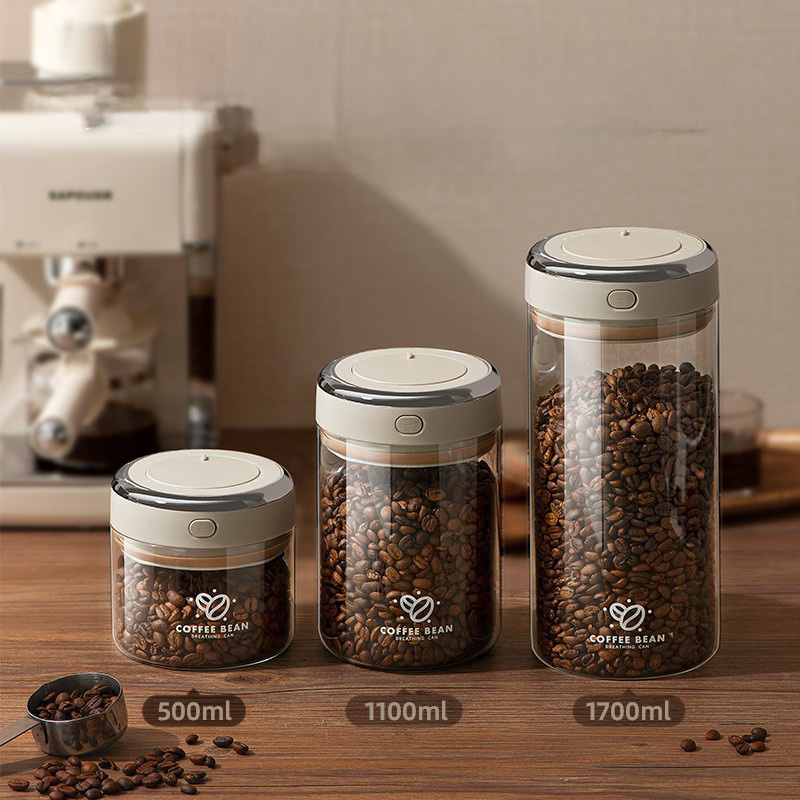 500/1100/1700ml Kaffeebohnen V – Food Storage Vacuum Bewertung und Preis