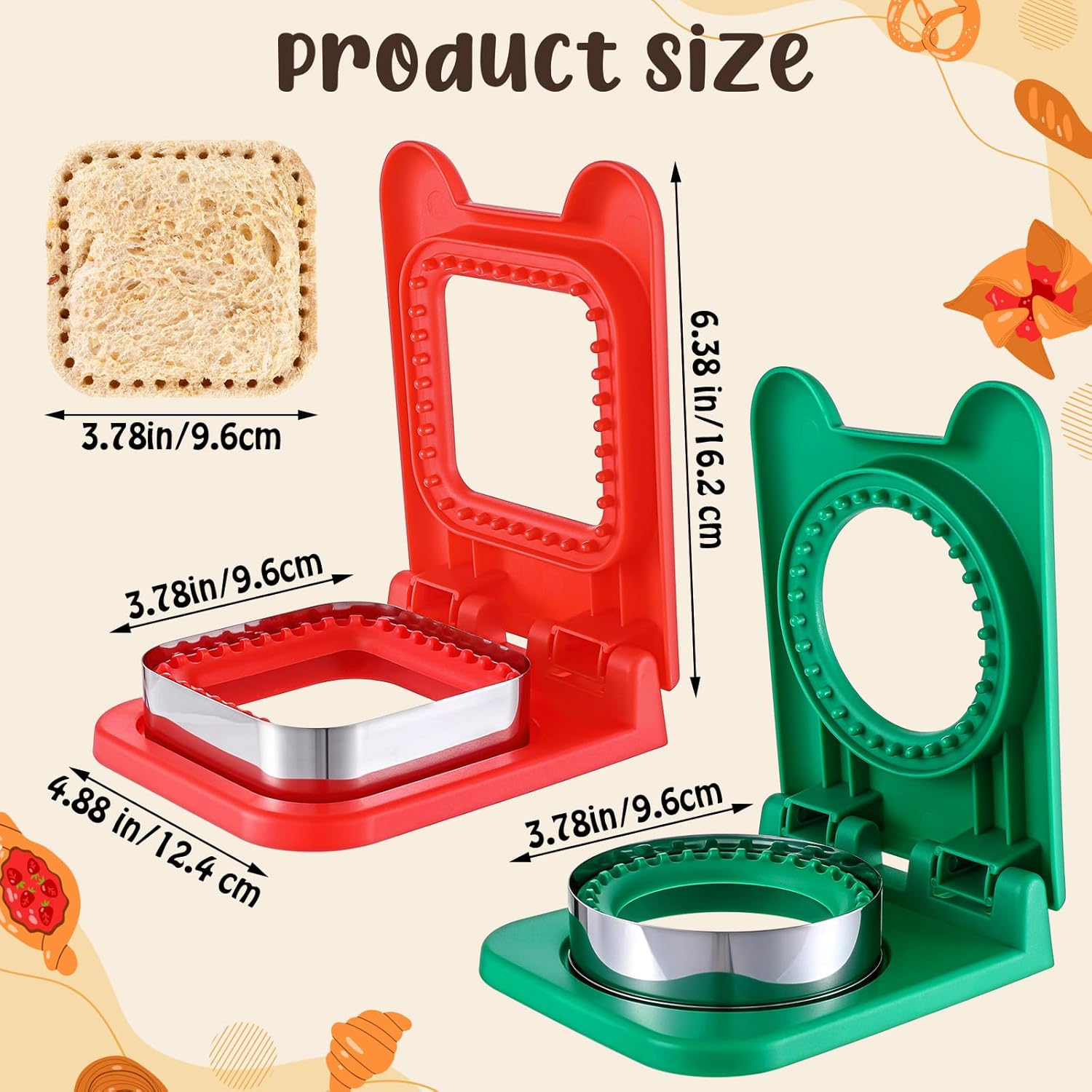 Kinder-Sandwich-Schneider und  – Stainless Lunch Box Bewertung und Preis