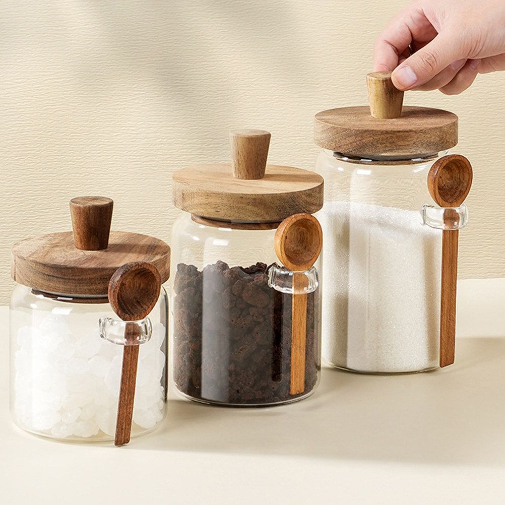 Transparenter Glas-Lebensmitte – Food Storage Jars Bewertung und Preis