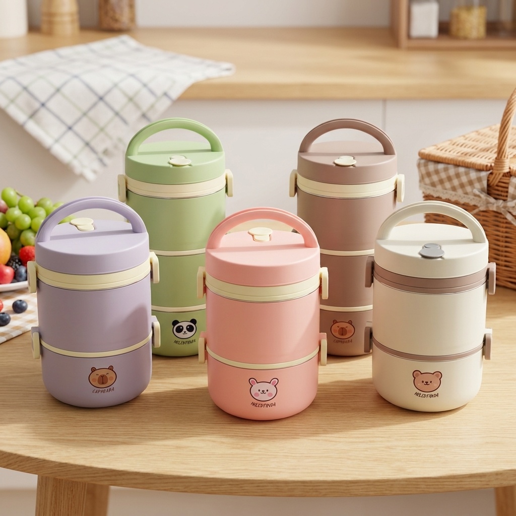 304 Edelstahl Thermische Lunch – Food Storage Kits Bewertung und Preis