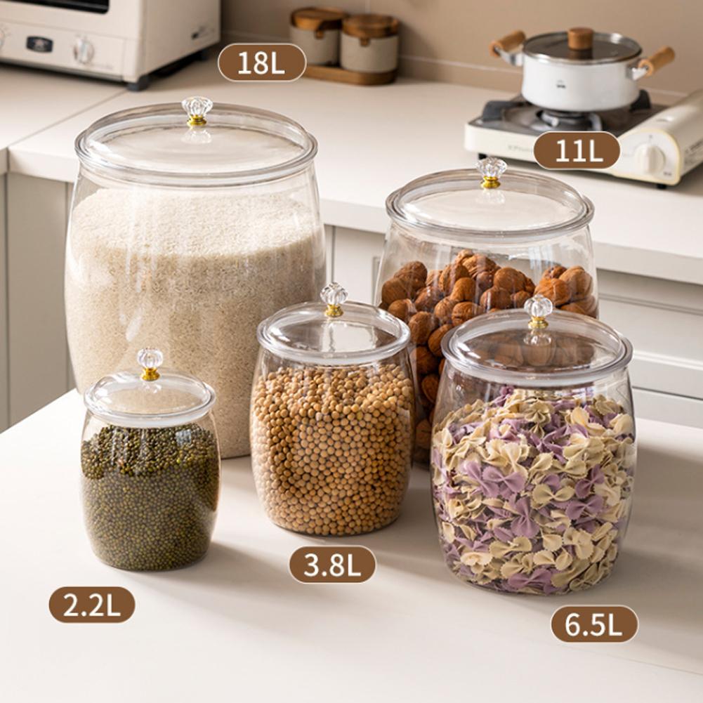 Große Transparente Plastikdose – Food Storage Jars Bewertung und Preis