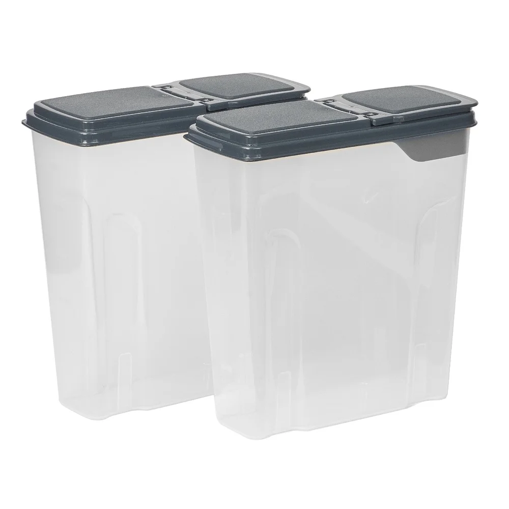 2er-Pack Müsli-Spenderbehälter – Food Storage Quart Containers Bewertung und Preis