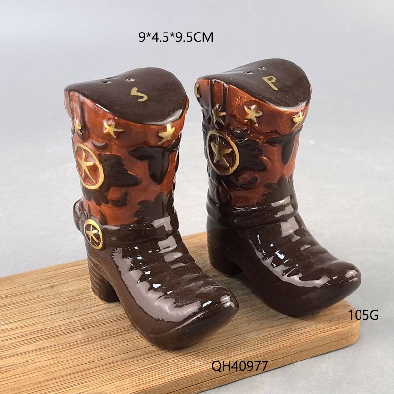 Vintage Stiefel Keramik Gewürz – Food Storage Jars Bewertung und Preis