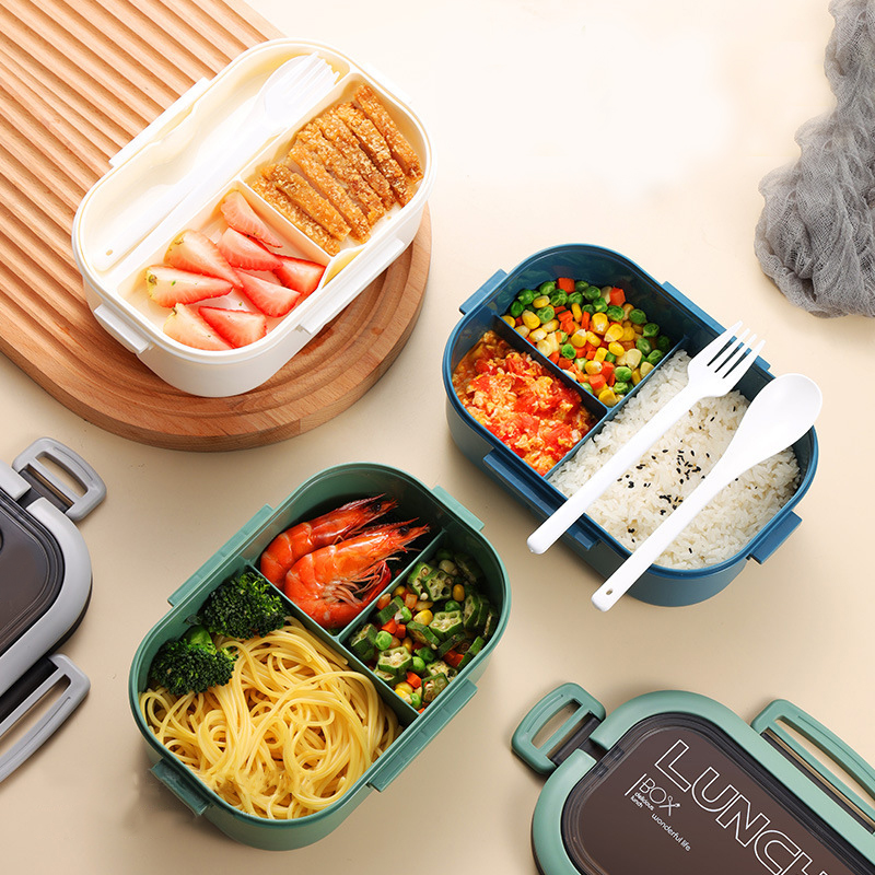 Einlagige, zweilagige Brotdose – Food Storage With Compartments Bewertung und Preis