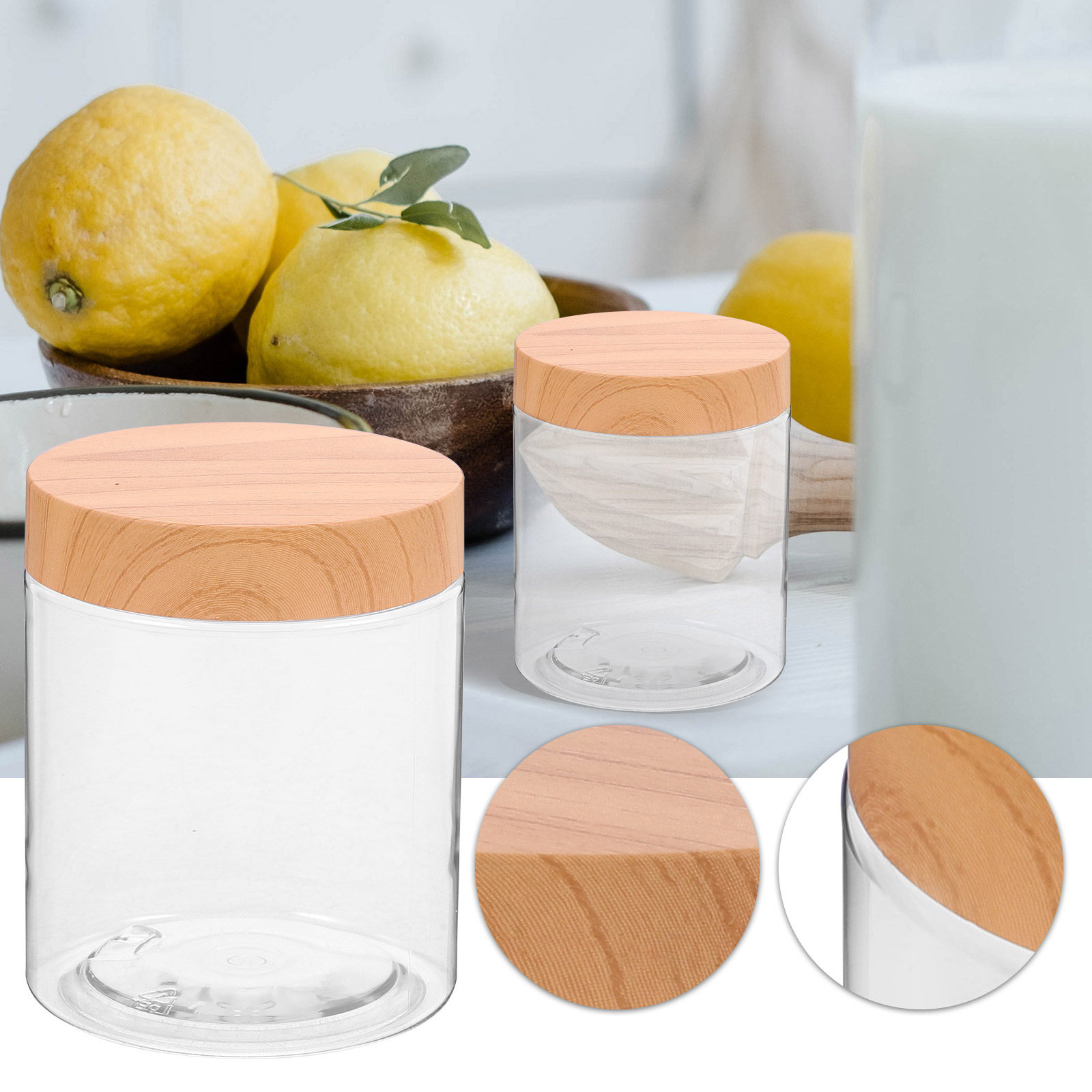 6 Stück Küchen-Aufbewahrungsbe – Food Storage Jars Bewertung und Preis