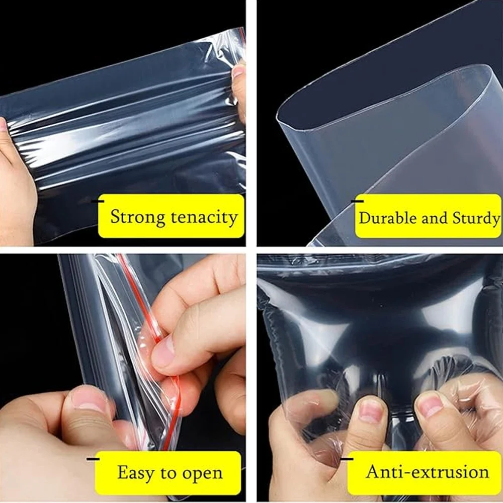 1000-100pcs wieder versch ließ – Ziploc Food Storage Bewertung und Preis