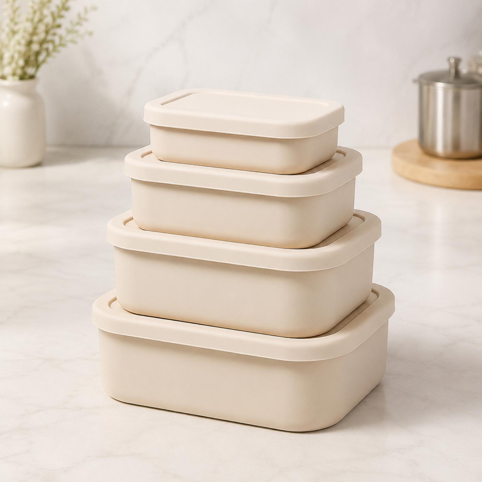 Silikon-Gefrierschrank-Behälte – Food Storage Building Bewertung und Preis