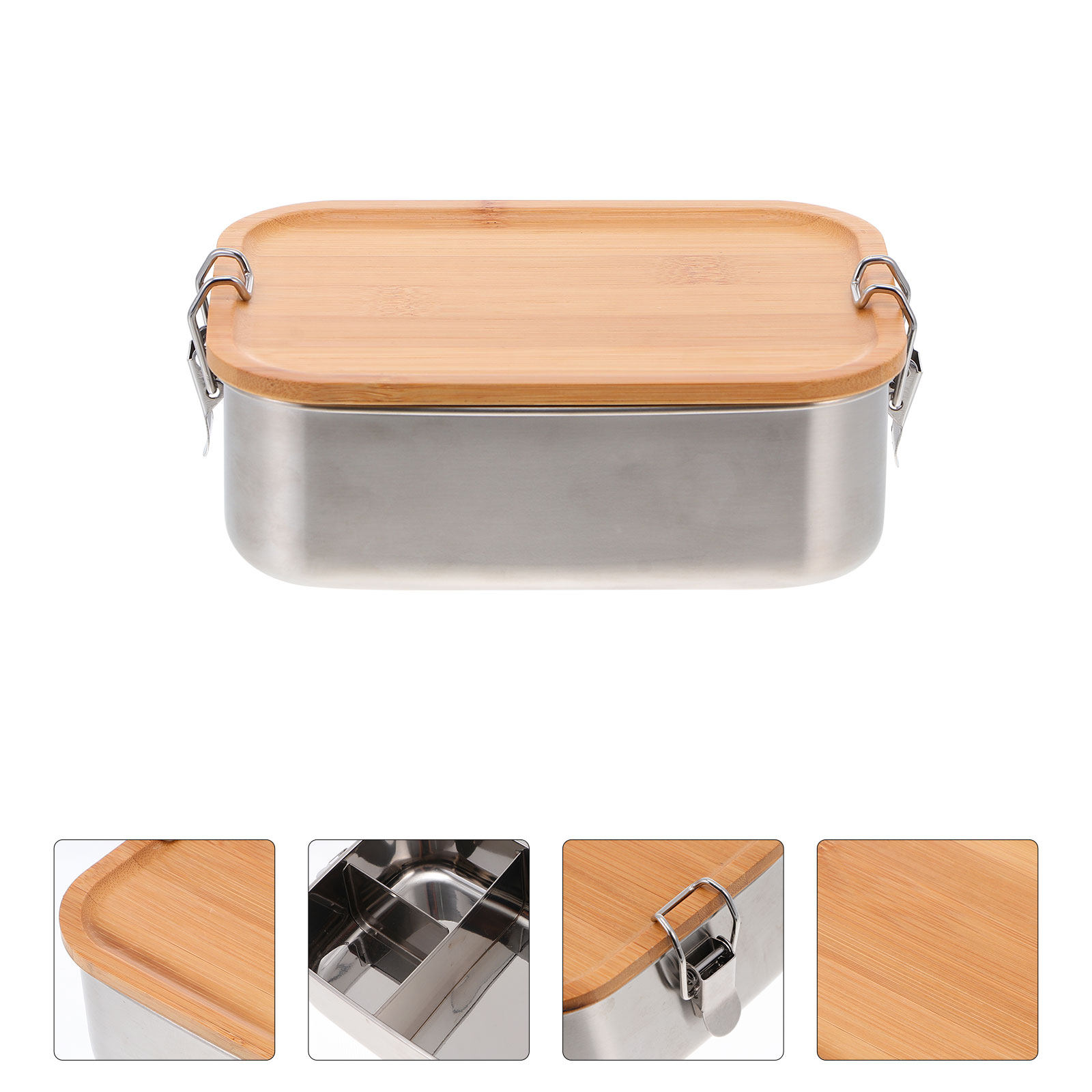 1 Stück Edelstahl-Bento-Lunchb – Stainless Lunch Box Bewertung und Preis