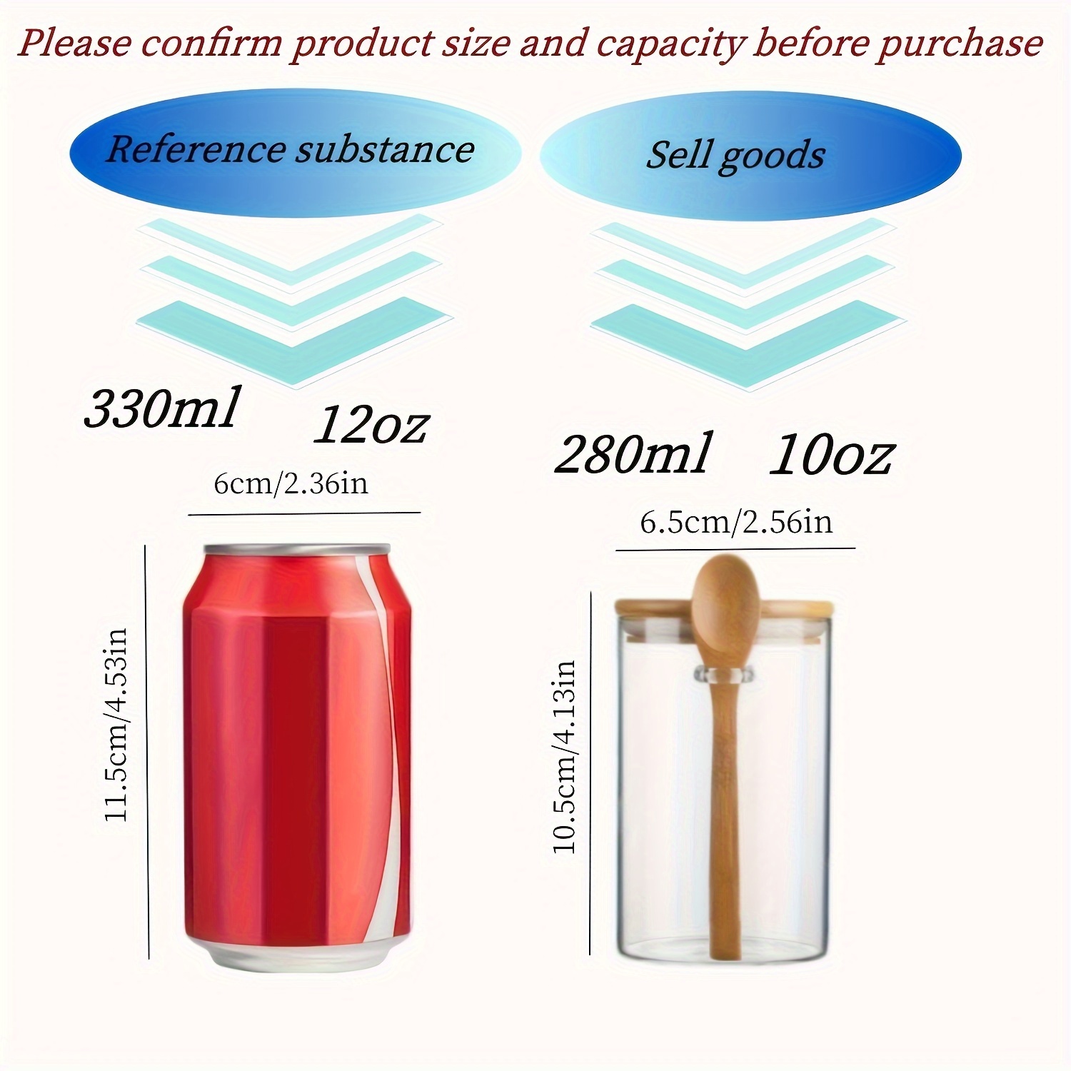 280 ml Bonbonglas, Keksdose, V – Food Storage Glass Set Bewertung und Preis