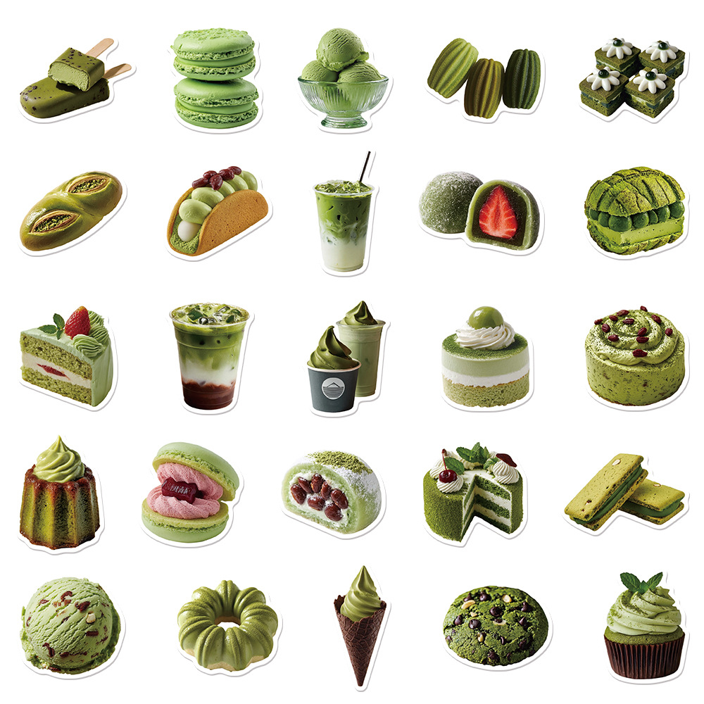 50 Stück Cartoon-Matcha-Ästhet – Food Storage Journal Bewertung und Preis