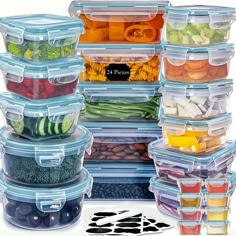 48-teiliges BPA-freies Lebensm – Food Storage Warehouse Bewertung und Preis