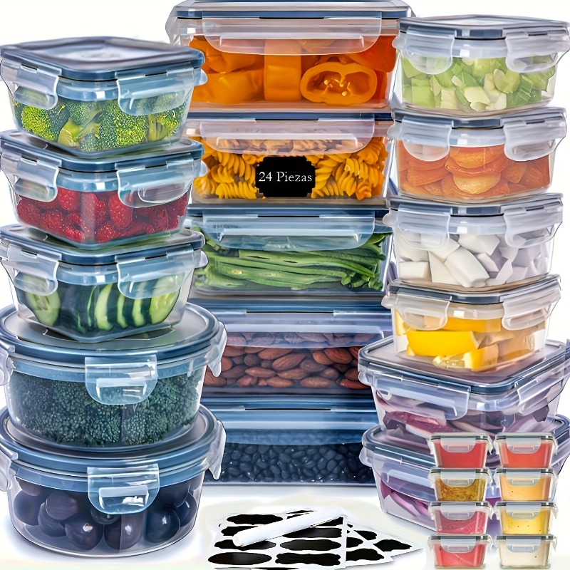 48-teiliges BPA-freies Lebensm – Food Storage Warehouse Bewertung und Preis