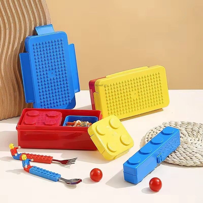 DIY Baustein Mittagessen Box M – Food Storage Building Bewertung und Preis